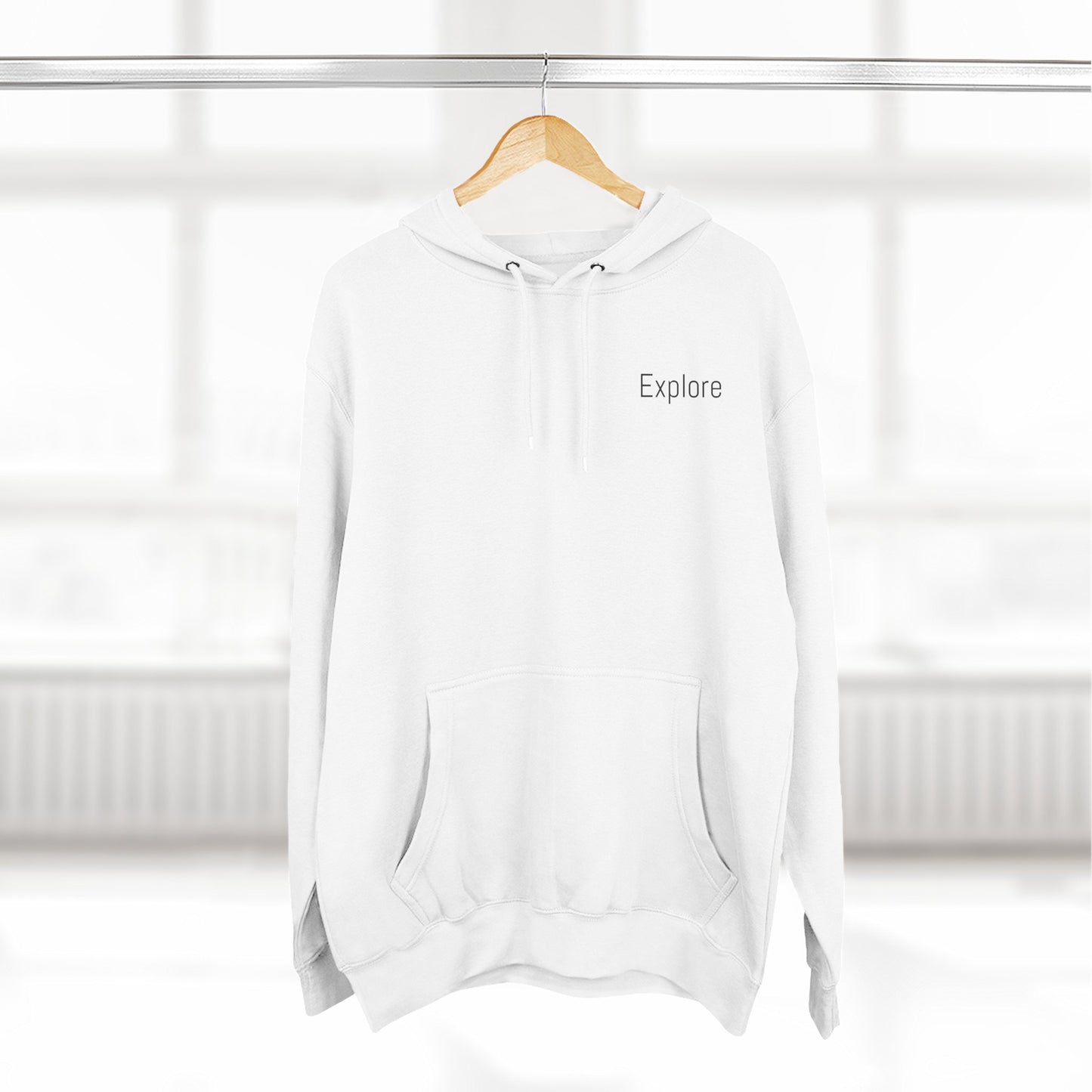 Adventure Three-Panel Fleece Hoodie - Cozy Outdoor Style