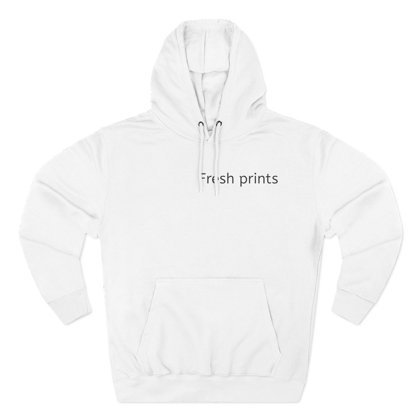 Three-Panel Fleece Hoodie