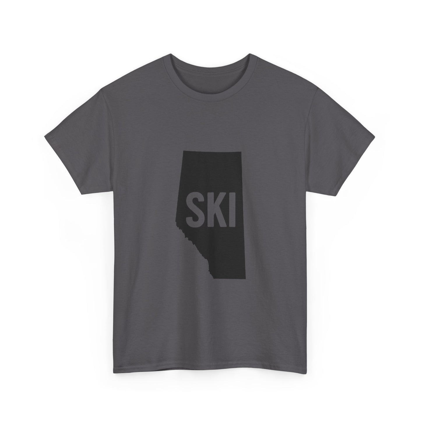 Ski Alberta | Ski Enthusiast T-Shirt | Perfect Gift for Winter Sports Lovers | Adventure Gear | Casual Wear