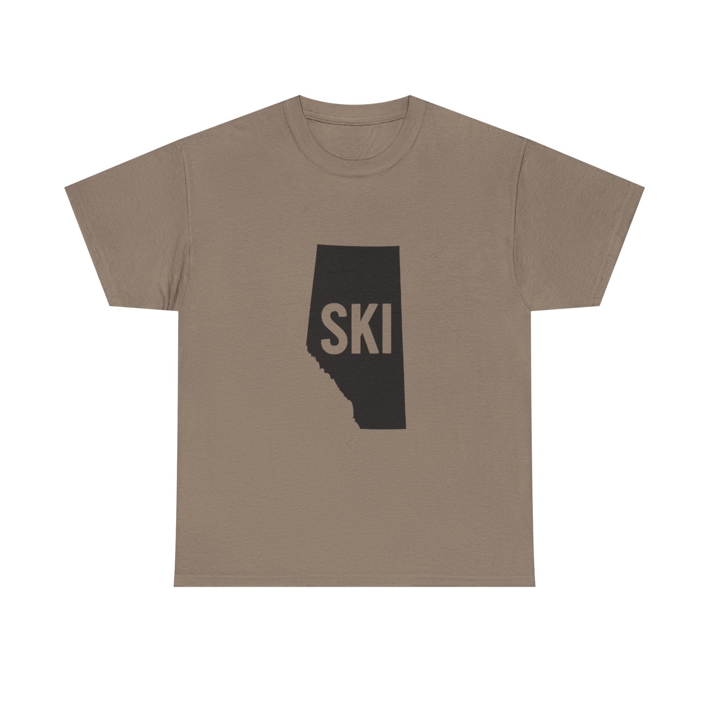 Ski Alberta | Ski Enthusiast T-Shirt | Perfect Gift for Winter Sports Lovers | Adventure Gear | Casual Wear