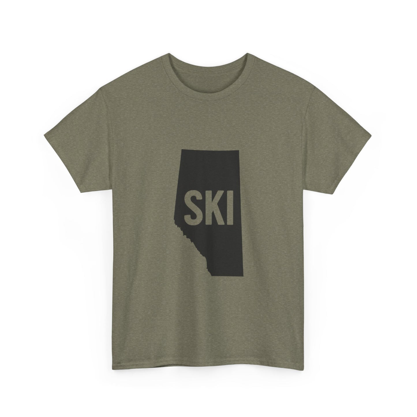 Ski Alberta | Ski Enthusiast T-Shirt | Perfect Gift for Winter Sports Lovers | Adventure Gear | Casual Wear