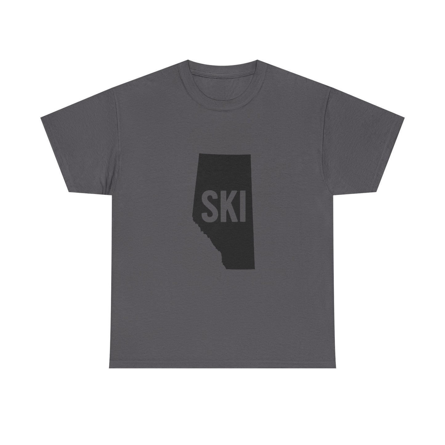 Ski Alberta | Ski Enthusiast T-Shirt | Perfect Gift for Winter Sports Lovers | Adventure Gear | Casual Wear