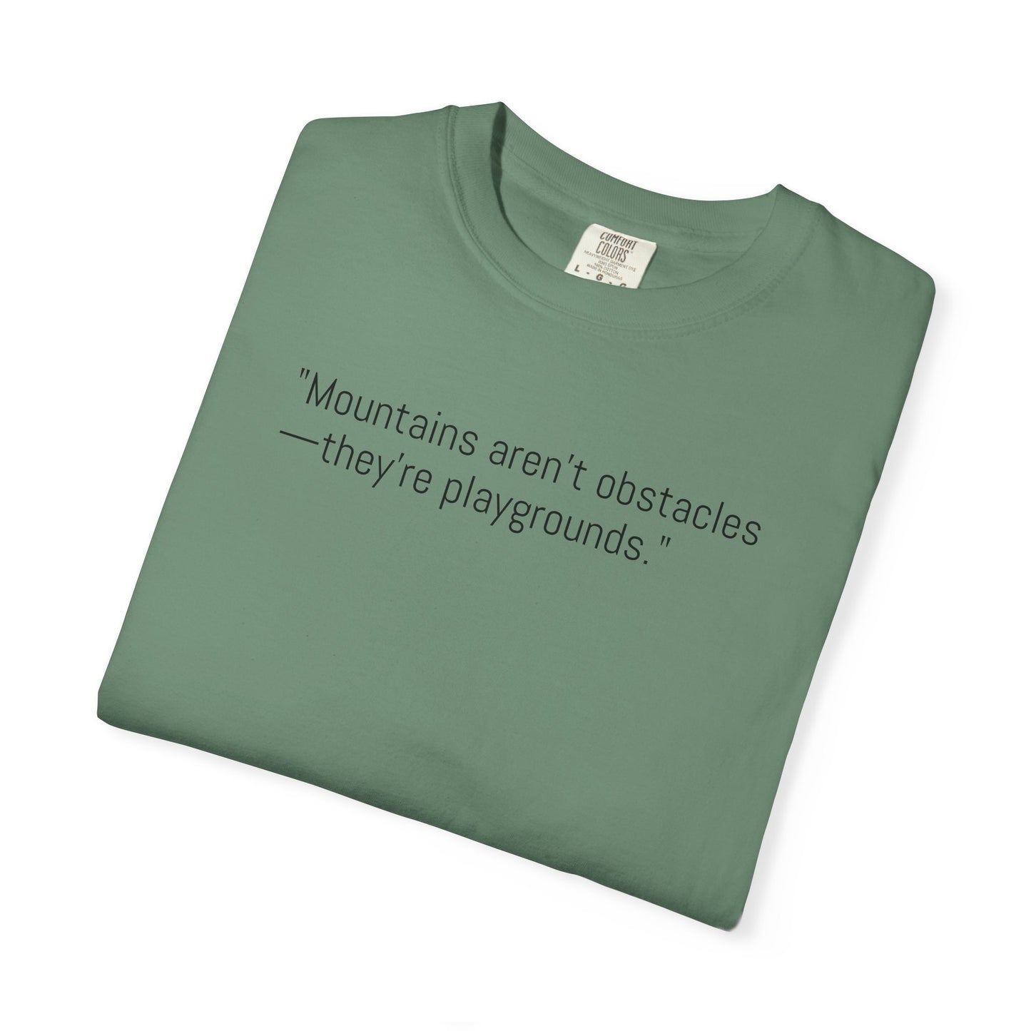Adventure-Inspiring Unisex T-Shirt, Outdoor Enthusiast Gift, Mountain Lover Apparel, Nature Quote Tee, Hiking Gear