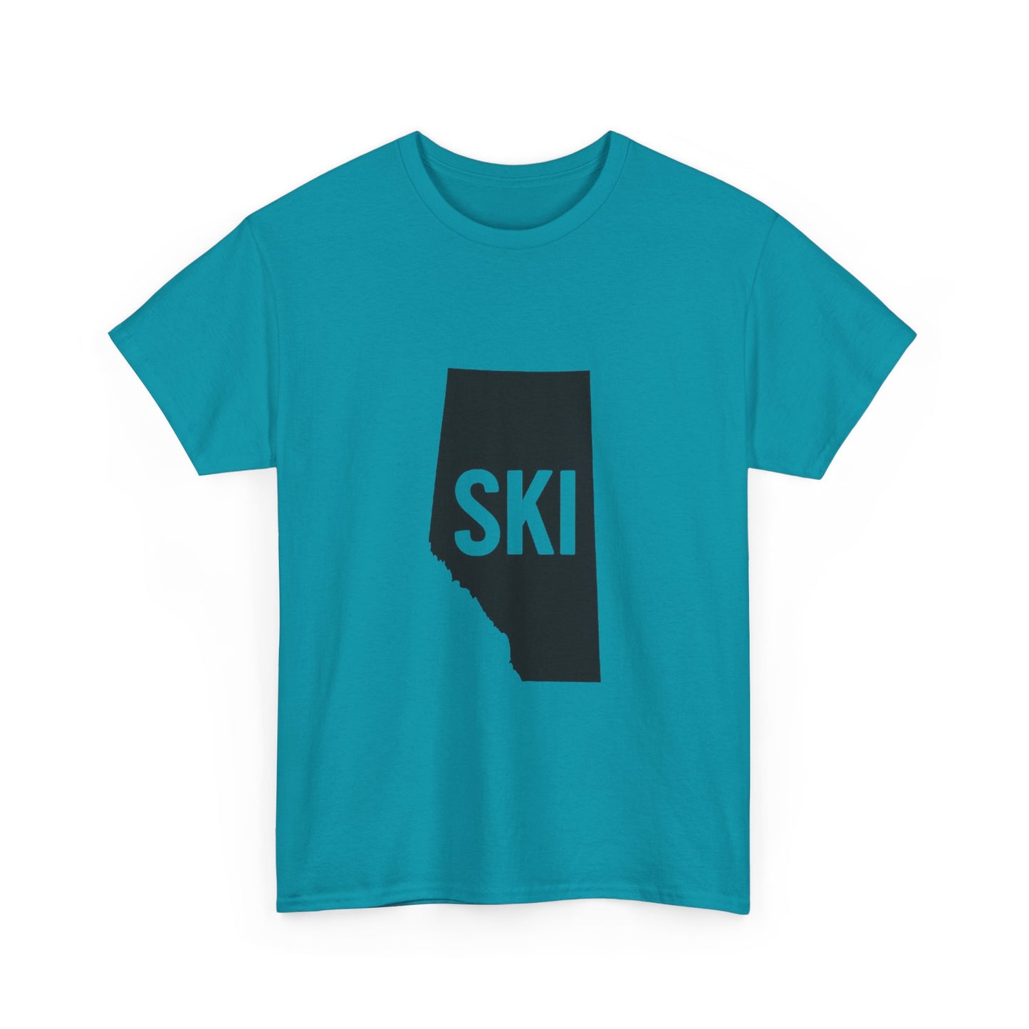 Ski Alberta | Ski Enthusiast T-Shirt | Perfect Gift for Winter Sports Lovers | Adventure Gear | Casual Wear
