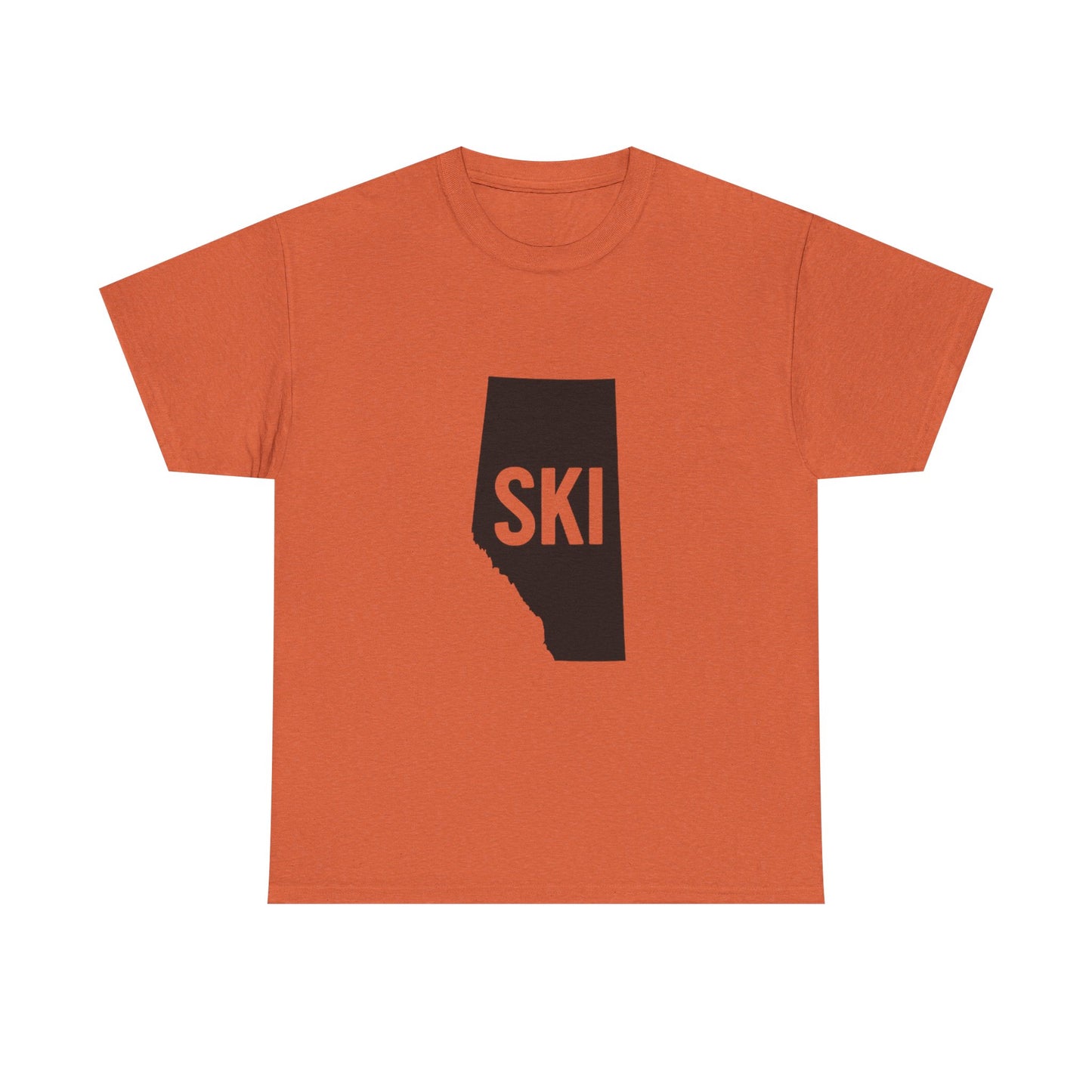 Ski Alberta | Ski Enthusiast T-Shirt | Perfect Gift for Winter Sports Lovers | Adventure Gear | Casual Wear