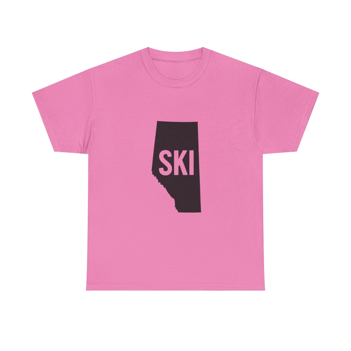Ski Alberta | Ski Enthusiast T-Shirt | Perfect Gift for Winter Sports Lovers | Adventure Gear | Casual Wear
