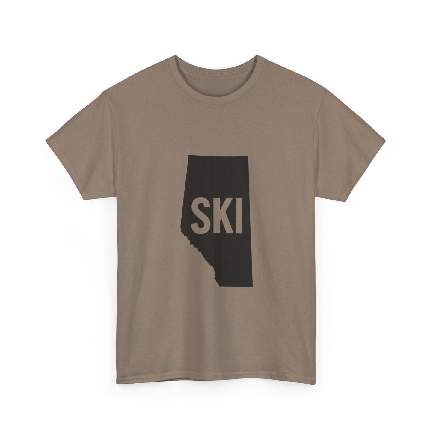 Ski Alberta | Ski Enthusiast T-Shirt | Perfect Gift for Winter Sports Lovers | Adventure Gear | Casual Wear