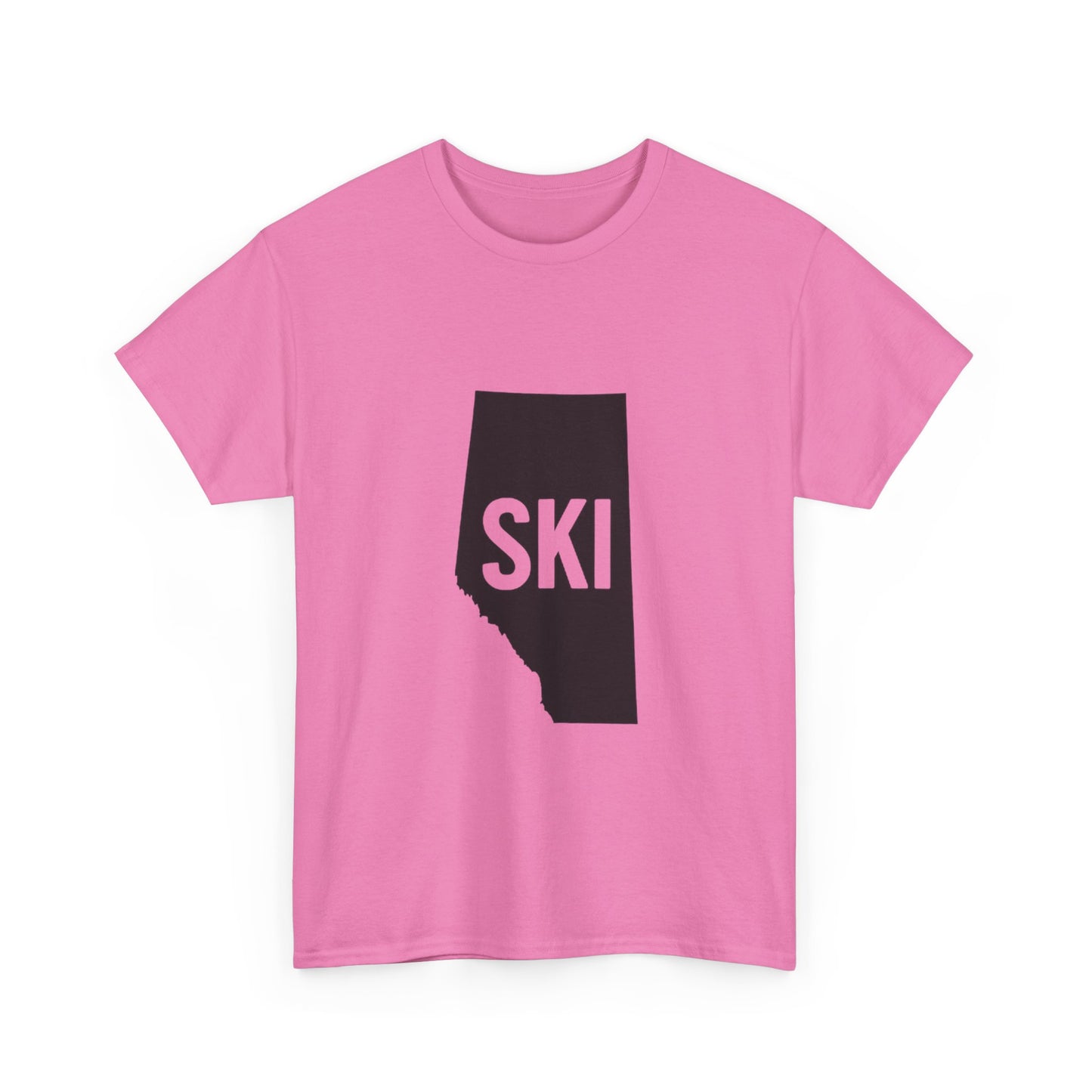 Ski Alberta | Ski Enthusiast T-Shirt | Perfect Gift for Winter Sports Lovers | Adventure Gear | Casual Wear