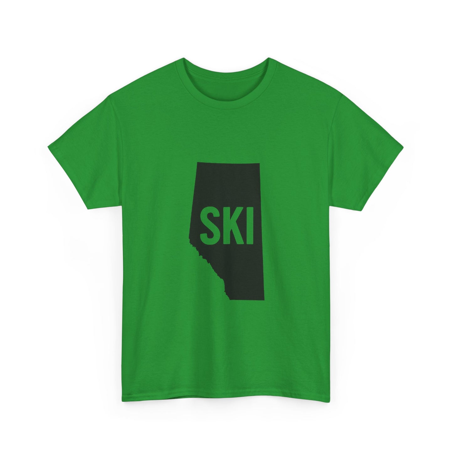 Ski Alberta | Ski Enthusiast T-Shirt | Perfect Gift for Winter Sports Lovers | Adventure Gear | Casual Wear