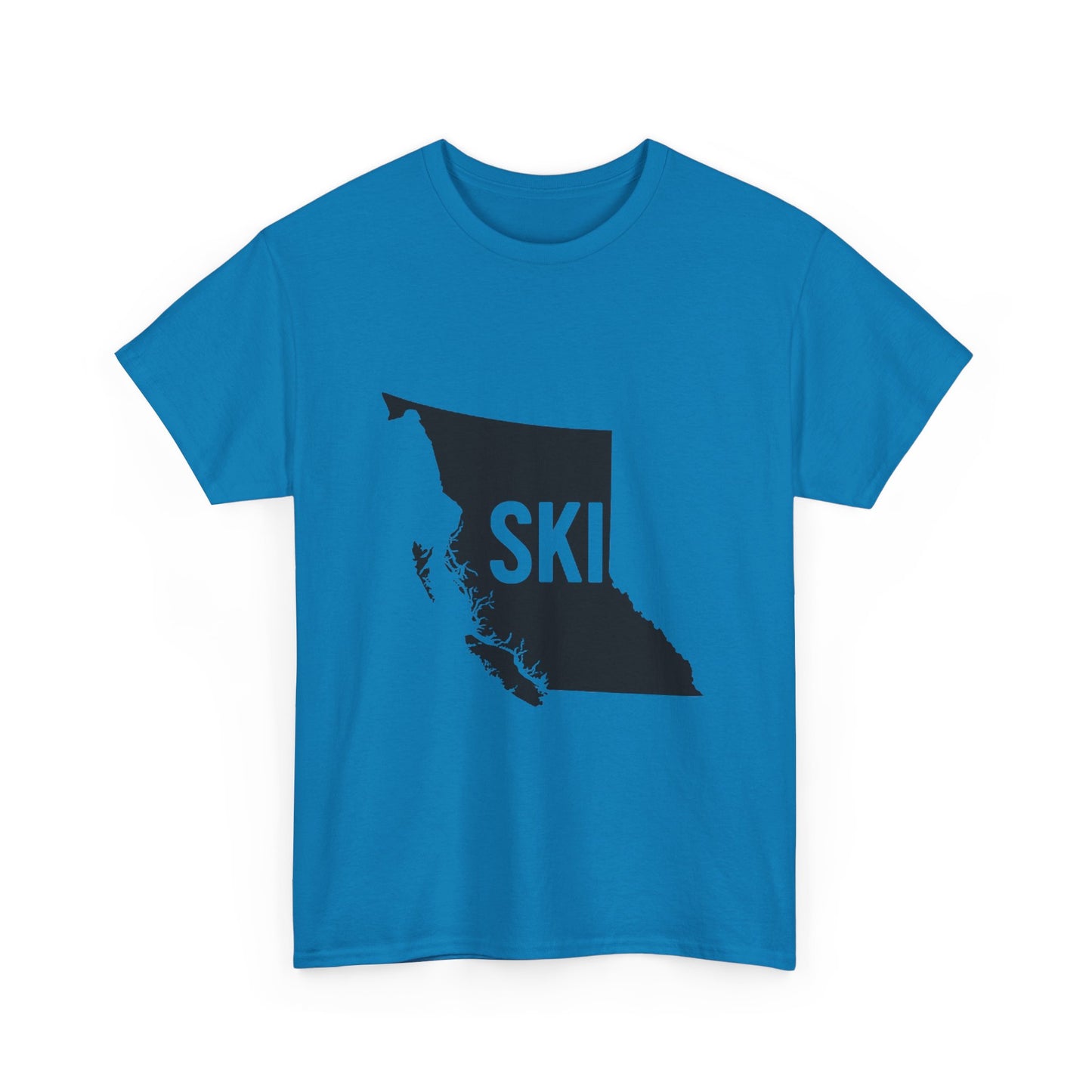 Ski BC Tee - Unisex Cotton Shirt for Ski Lovers, Winter Sports Gift, Outdoor Enthusiast Apparel