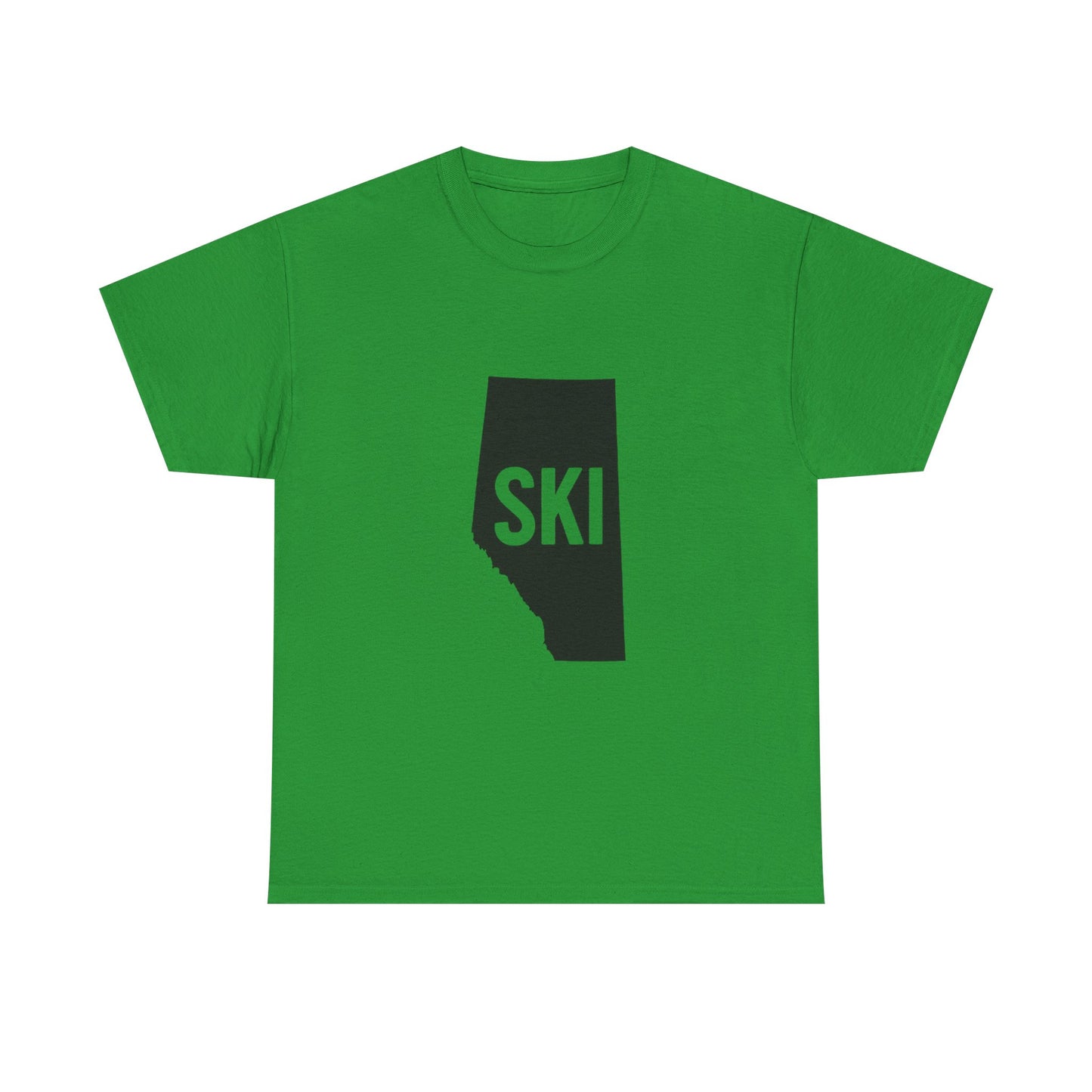 Ski Alberta | Ski Enthusiast T-Shirt | Perfect Gift for Winter Sports Lovers | Adventure Gear | Casual Wear