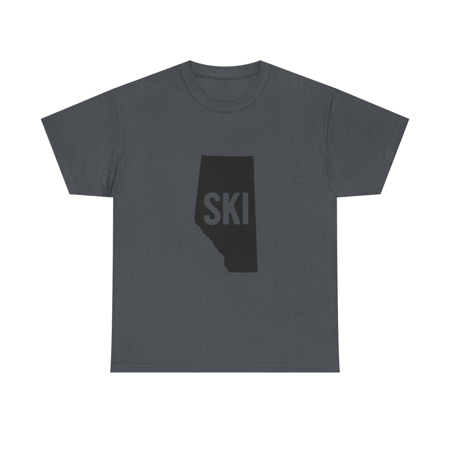 Ski Alberta | Ski Enthusiast T-Shirt | Perfect Gift for Winter Sports Lovers | Adventure Gear | Casual Wear