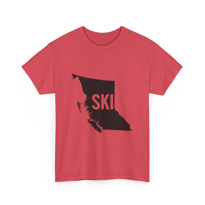 Ski BC Tee - Unisex Cotton Shirt for Ski Lovers, Winter Sports Gift, Outdoor Enthusiast Apparel