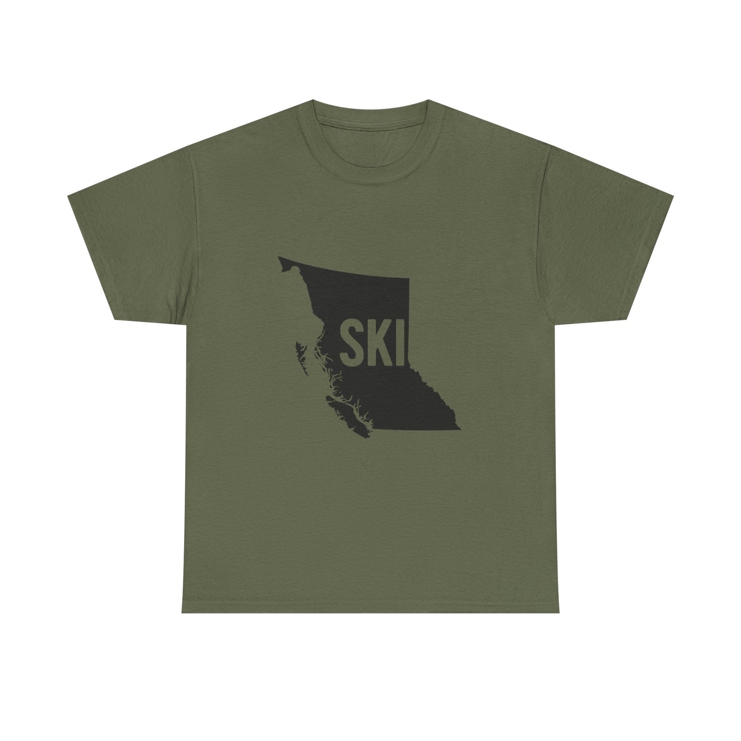 Ski BC Tee - Unisex Cotton Shirt for Ski Lovers, Winter Sports Gift, Outdoor Enthusiast Apparel