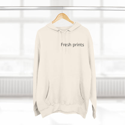 Three-Panel Fleece Hoodie