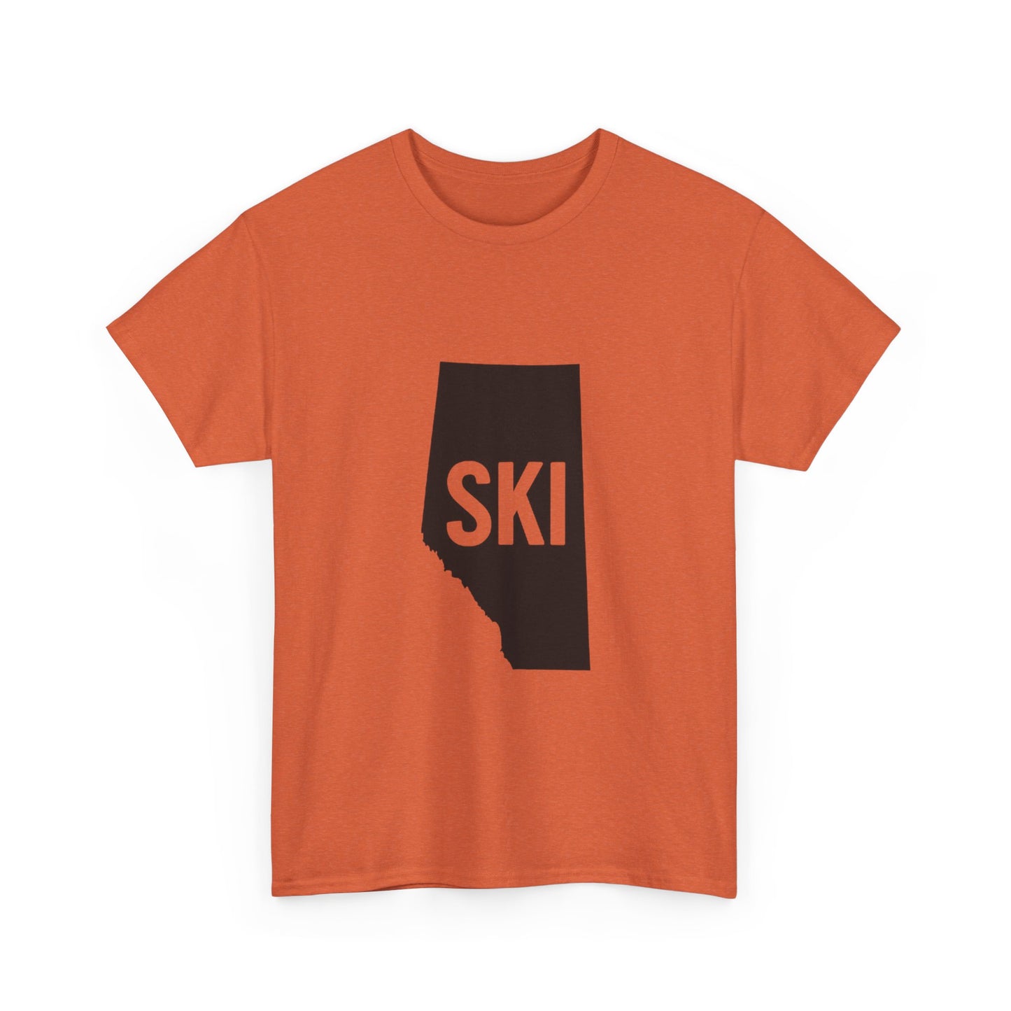 Ski Alberta | Ski Enthusiast T-Shirt | Perfect Gift for Winter Sports Lovers | Adventure Gear | Casual Wear
