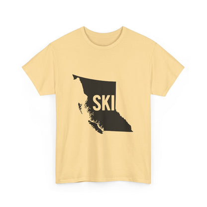 Ski BC Tee - Unisex Cotton Shirt for Ski Lovers, Winter Sports Gift, Outdoor Enthusiast Apparel