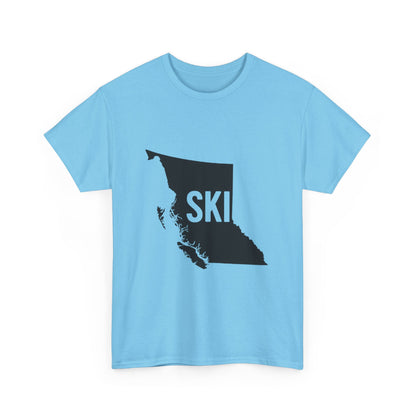 Ski BC Tee - Unisex Cotton Shirt for Ski Lovers, Winter Sports Gift, Outdoor Enthusiast Apparel