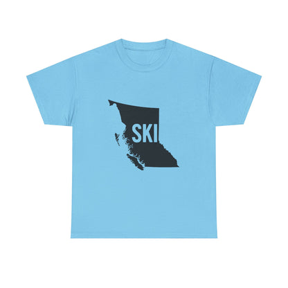 Ski BC Tee - Unisex Cotton Shirt for Ski Lovers, Winter Sports Gift, Outdoor Enthusiast Apparel