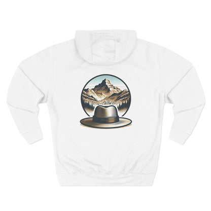 Adventure Three-Panel Fleece Hoodie - Cozy Outdoor Style