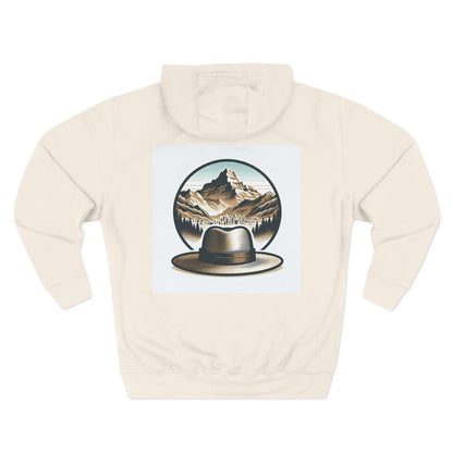 Adventure Three-Panel Fleece Hoodie - Cozy Outdoor Style