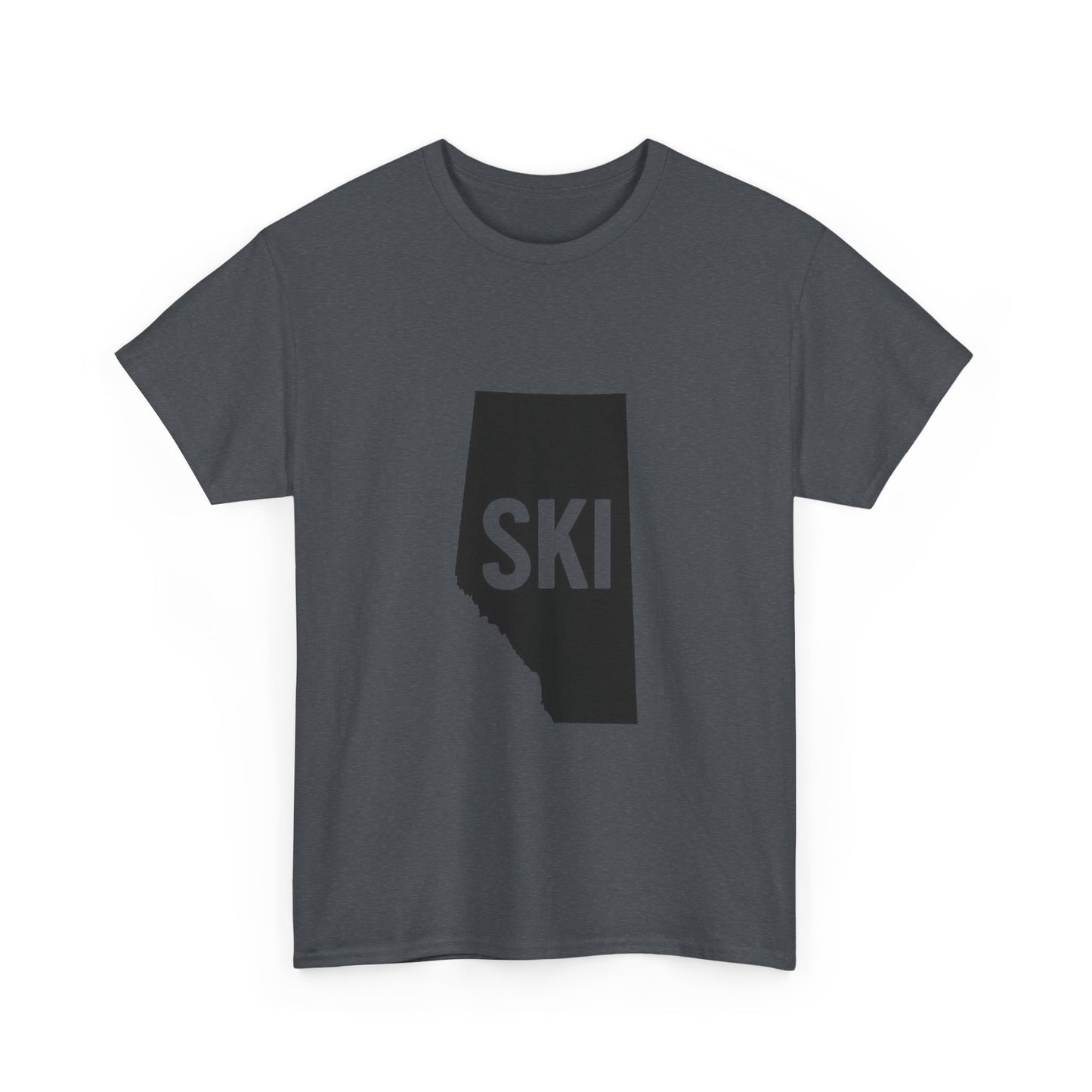 Ski Alberta | Ski Enthusiast T-Shirt | Perfect Gift for Winter Sports Lovers | Adventure Gear | Casual Wear