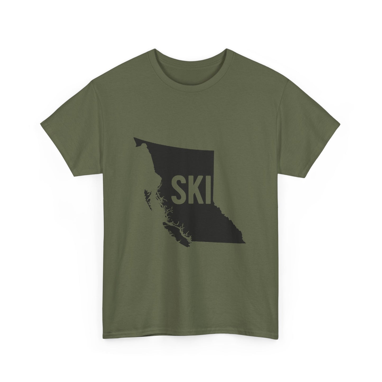 Ski BC Tee - Unisex Cotton Shirt for Ski Lovers, Winter Sports Gift, Outdoor Enthusiast Apparel