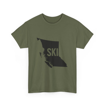 Ski BC Tee - Unisex Cotton Shirt for Ski Lovers, Winter Sports Gift, Outdoor Enthusiast Apparel