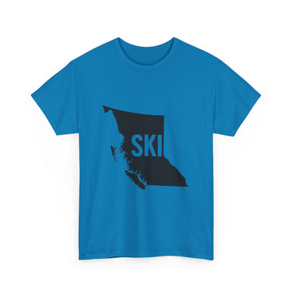 Ski BC Tee - Unisex Cotton Shirt for Ski Lovers, Winter Sports Gift, Outdoor Enthusiast Apparel